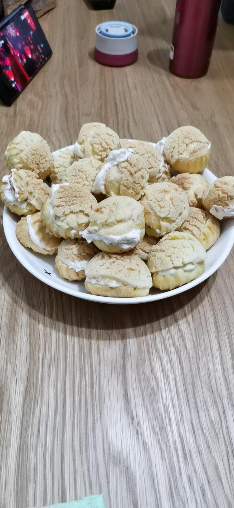 十分美味的酥皮泡芙