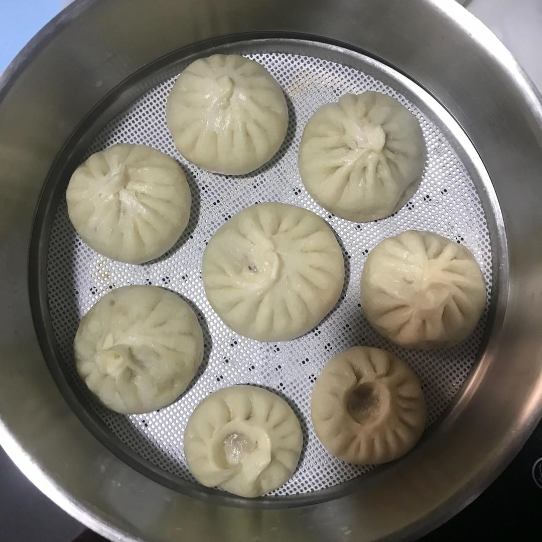 手工包子（肚脐包）