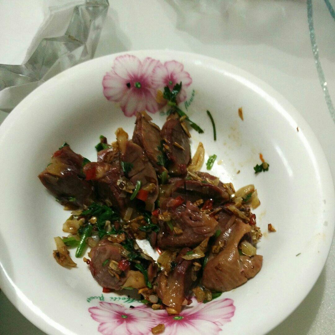 小米椒爆鸡胗