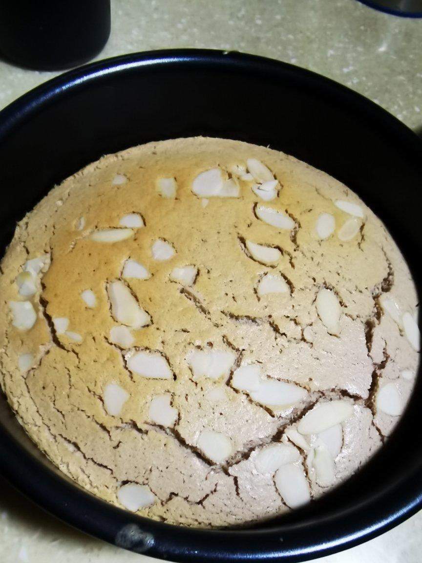 六寸抹茶戚风蛋糕