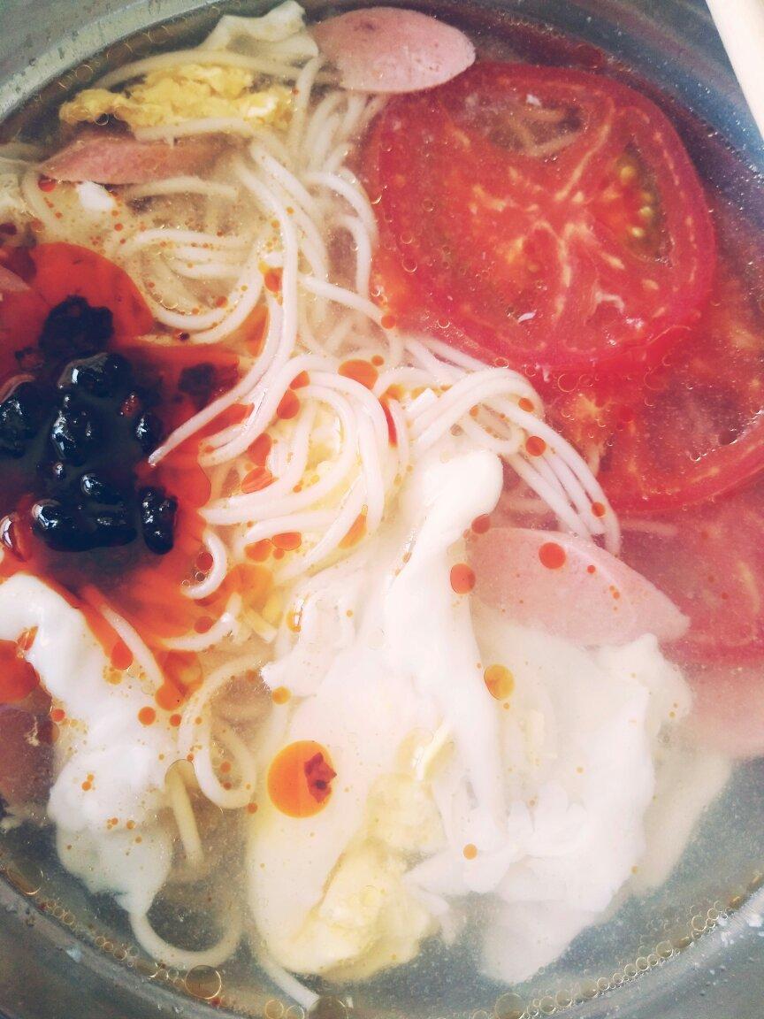 鸡蛋汤面