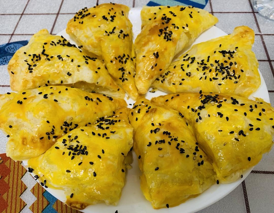 手抓饼版苹果派