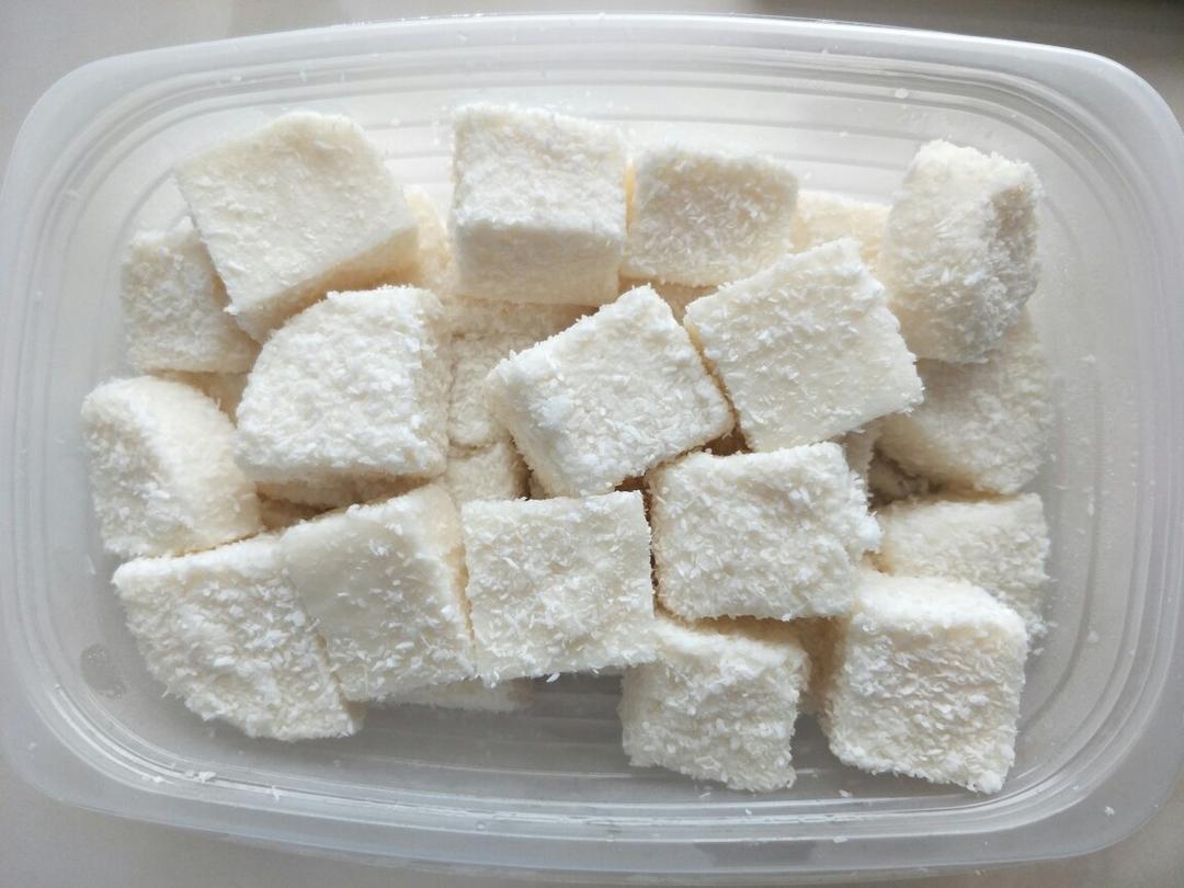 比85℃好吃百倍的椰蓉牛奶小方