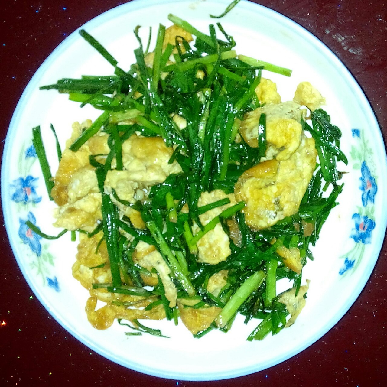 韭菜炒鸡蛋