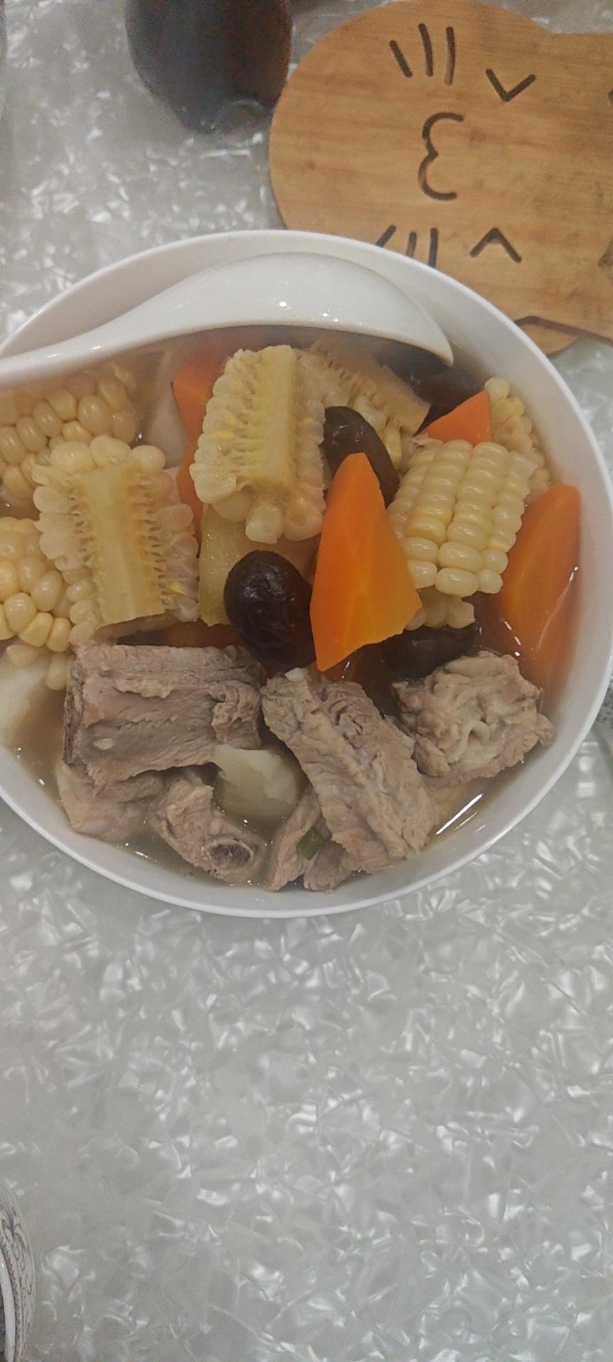 🔥最适合秋天喝的山药排骨汤，味道清甜鲜美，健脾养胃❗️