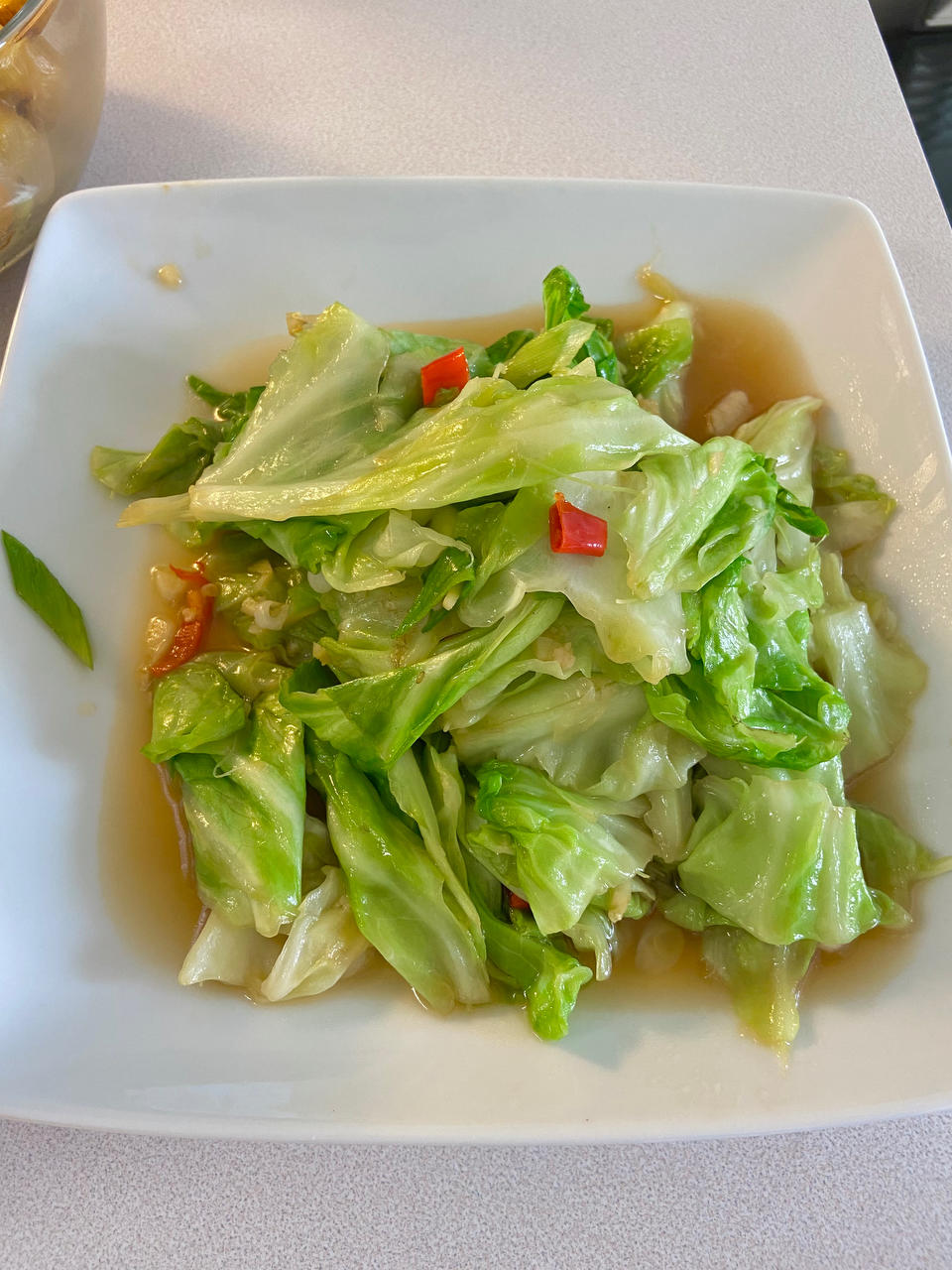 蚝油手撕包菜