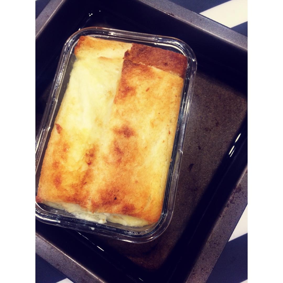 英式面包布丁 British bread & butter pudding