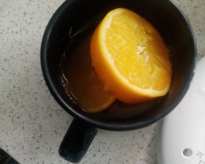 橙子果茶的做法