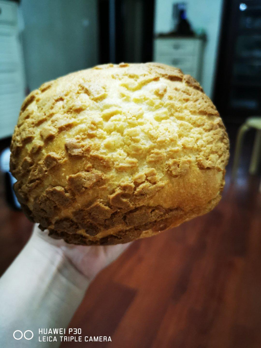 菠萝奶酥吐司