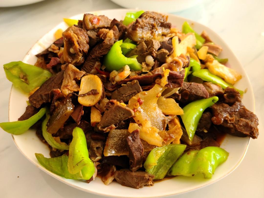 内蒙炒羊杂