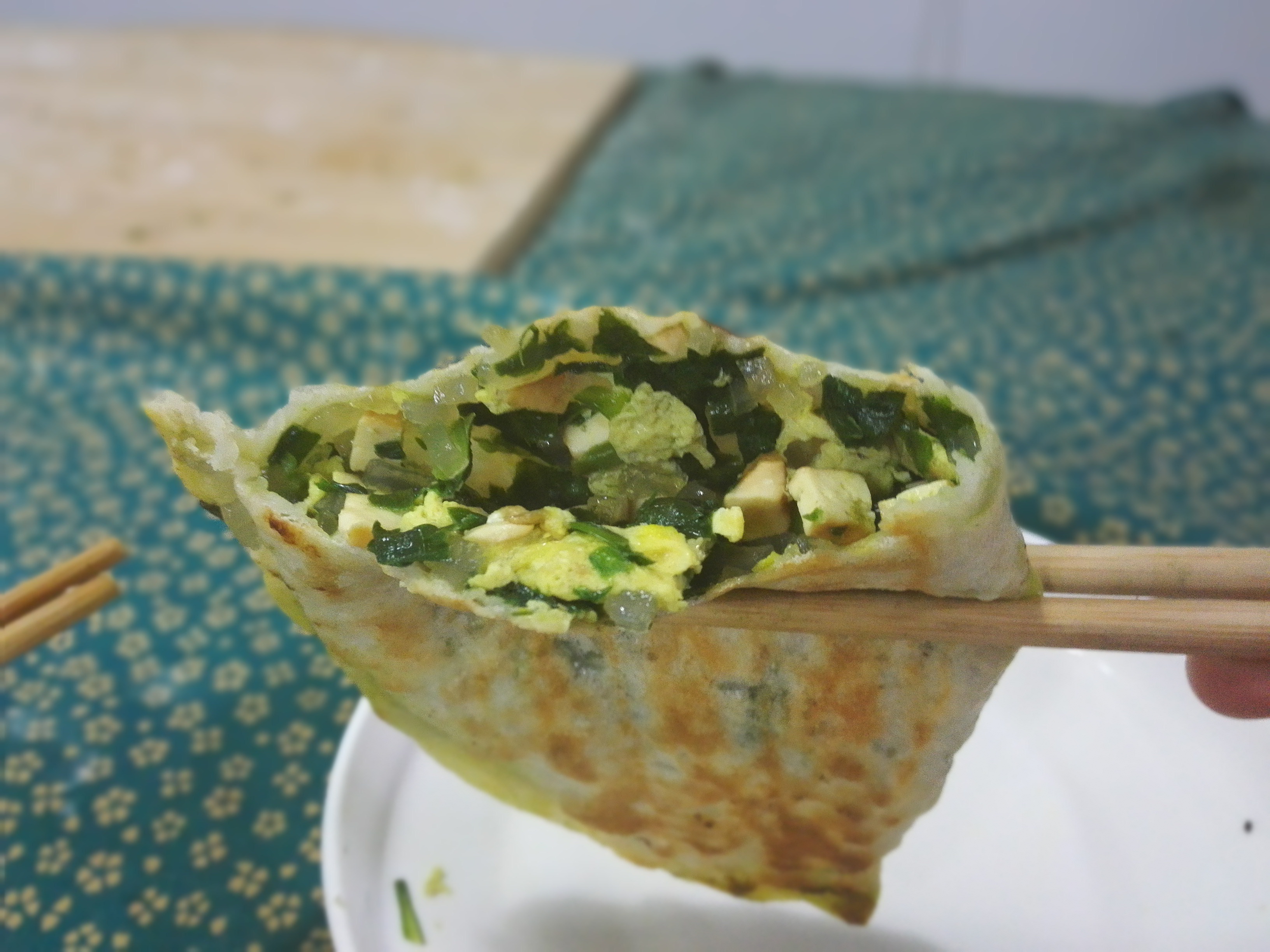 北方家常韭菜盒子