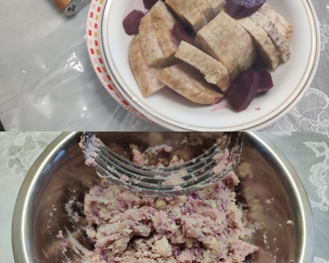 白果（福果）芋泥/正宗潮州做法的做法 步骤3