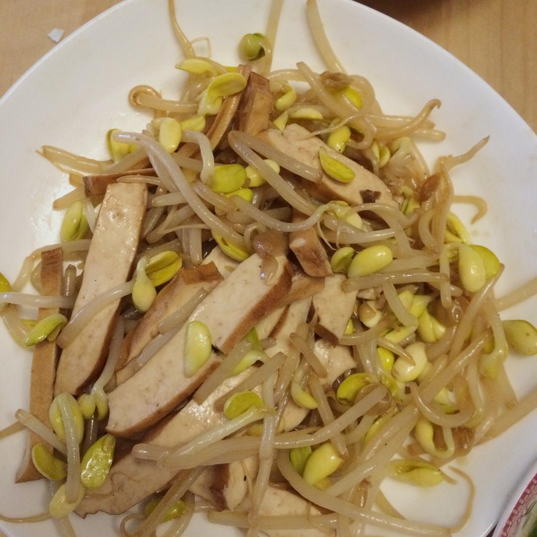 手机用户6707_n5lp做的油豆腐炒豆芽