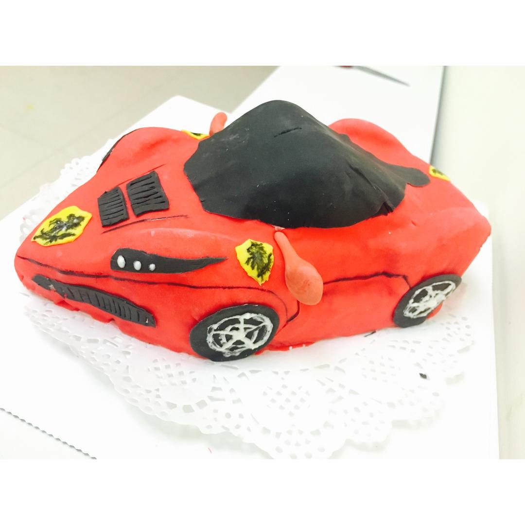 Jing的敞篷跑车蛋糕