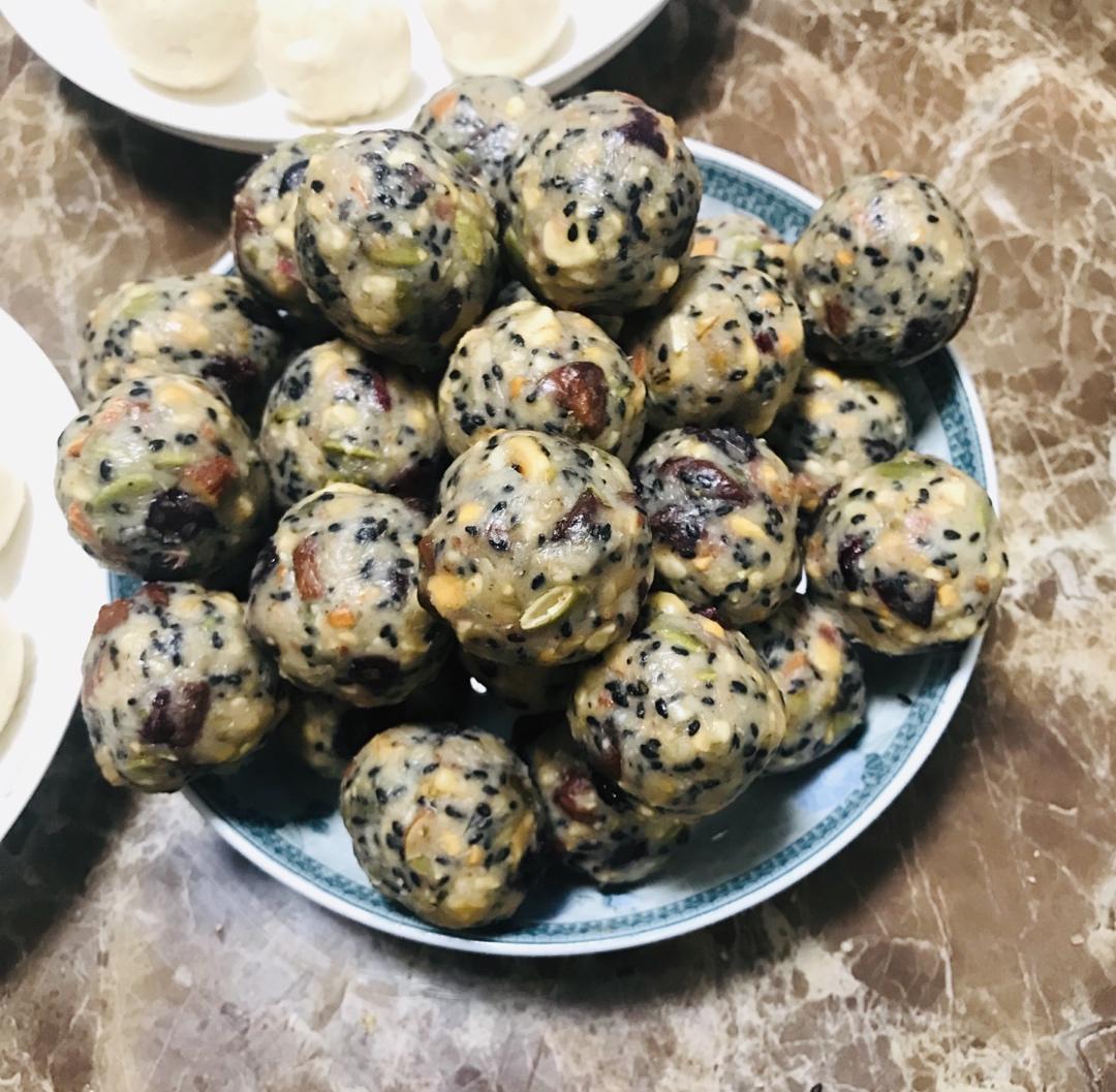 ❗️五仁🥮月饼馅—制作简单快手，口感好，回油快