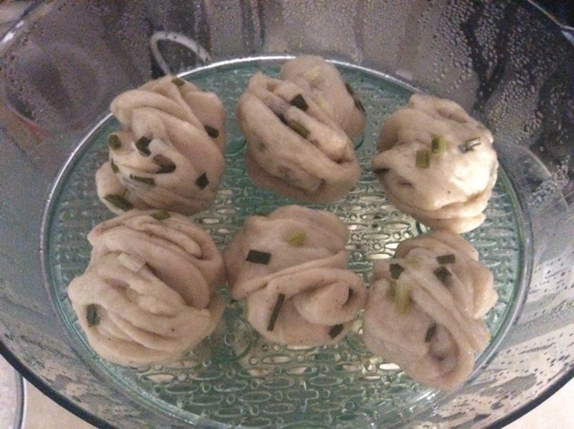 葱油椒盐花卷