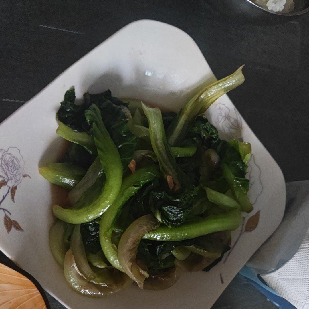 蒜香蚝油生菜