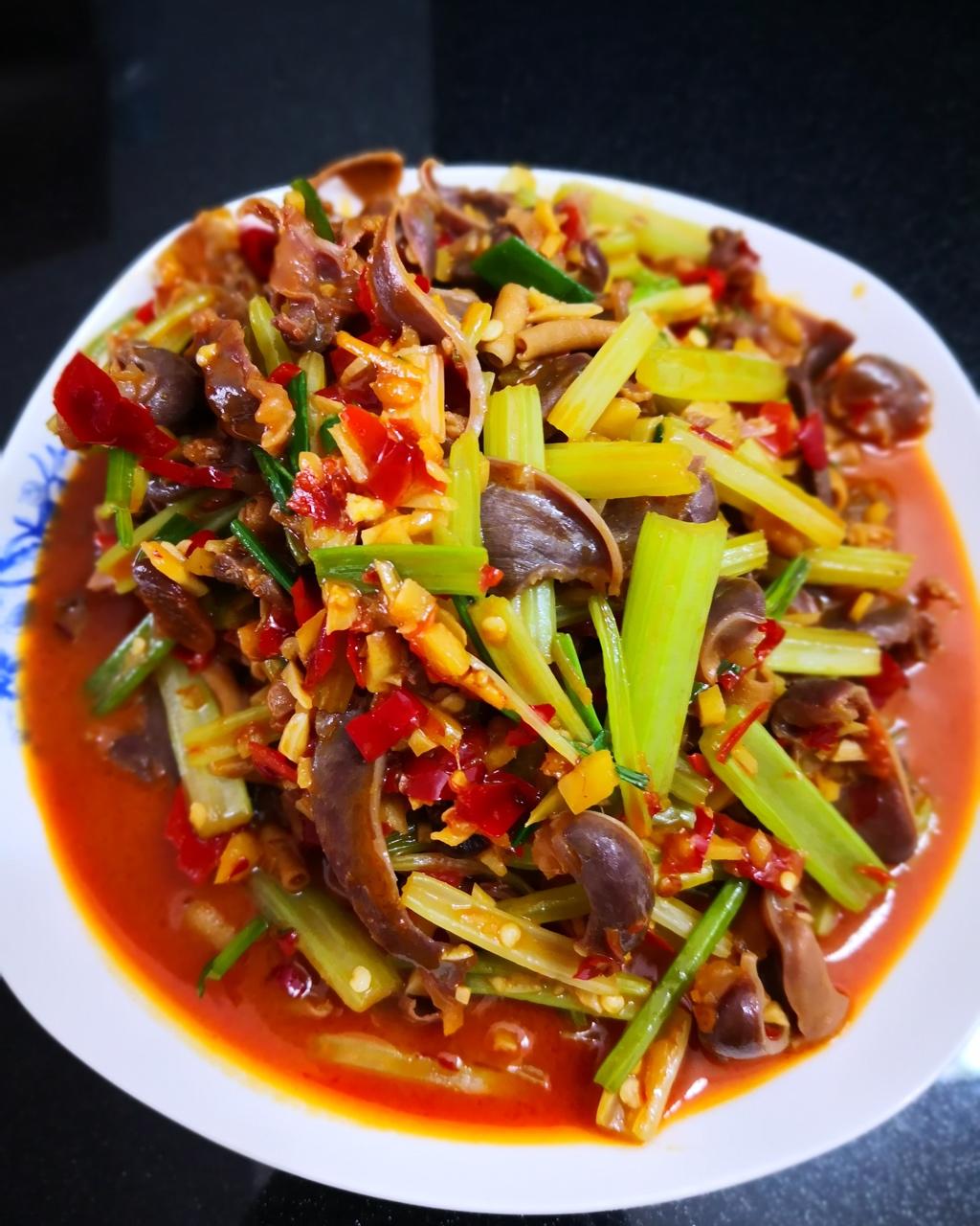 泡椒鸡杂