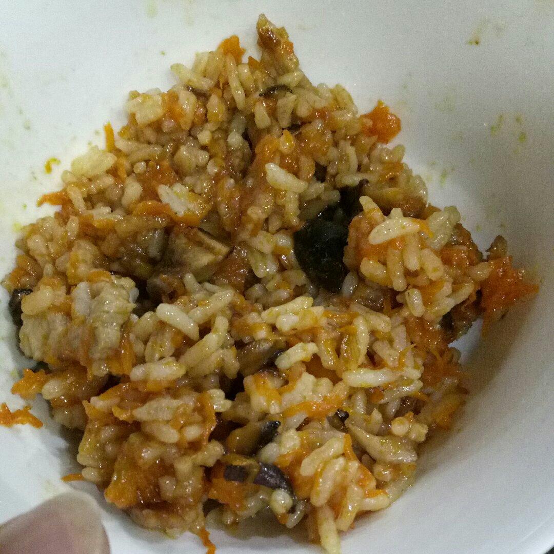 美味到不行的南瓜饭