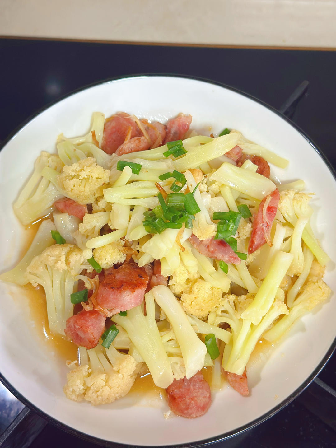 比肉还好吃的素炒菜花