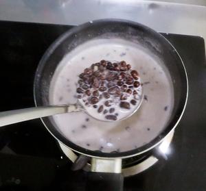 饭后甜品牛奶红豆汤❗️暖心又暖胃❤️的做法 步骤8