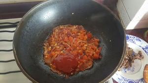 番茄黑椒牛肉意面的做法 步骤5