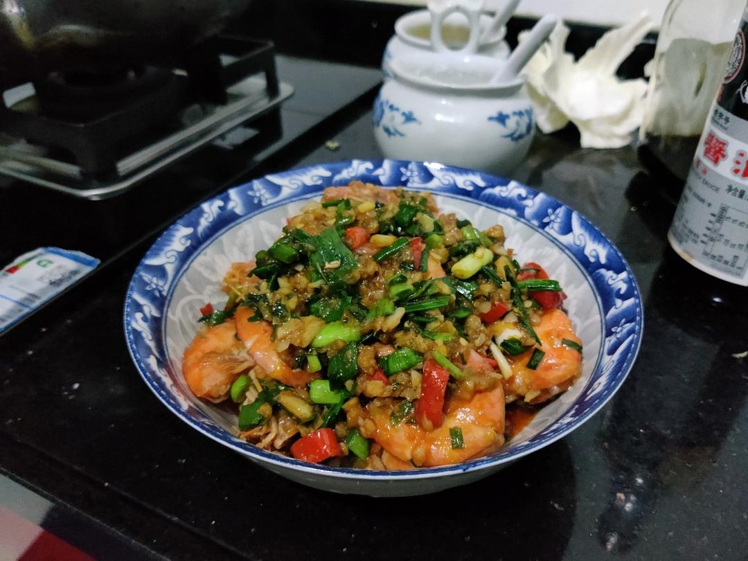 蒜蓉炒大虾