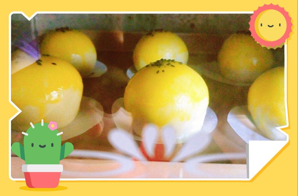 麻薯蛋黄酥《免揉面、不出膜‼️》