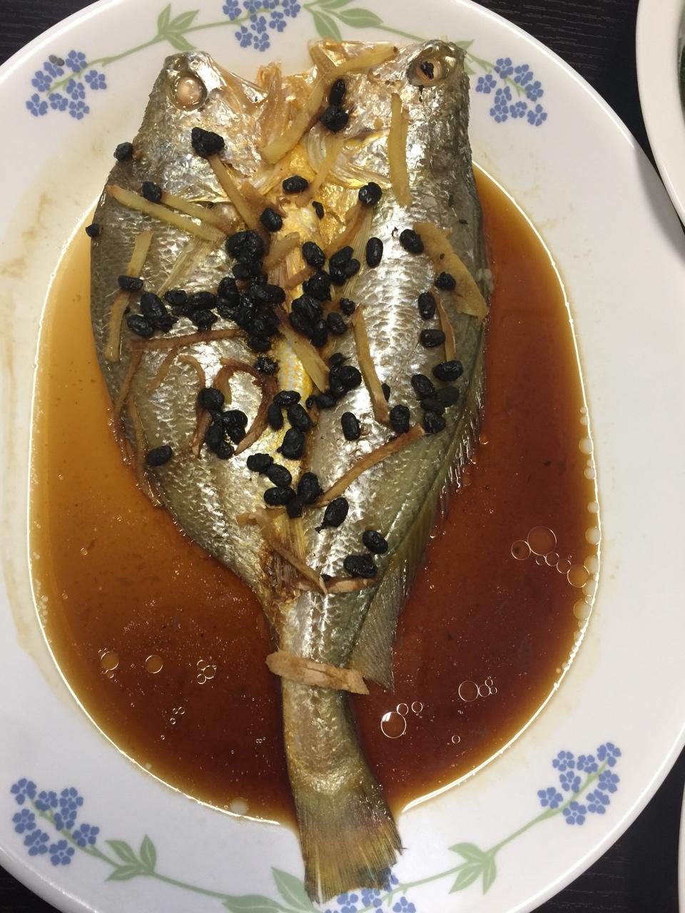 独家咸鲜蒸黄鱼