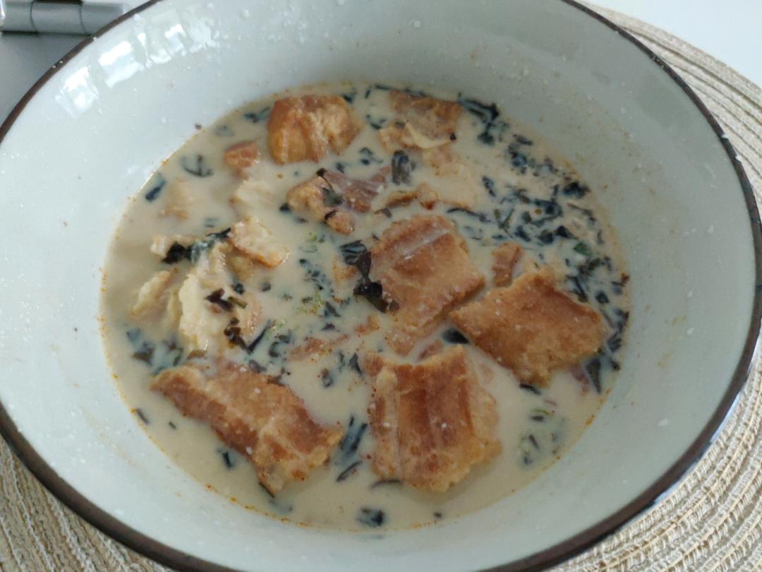 老上海咸口豆浆，在家做