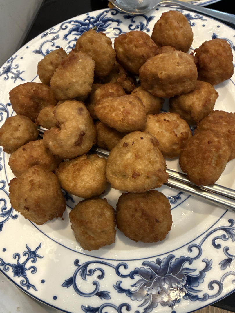 【汉美驰破壁机】焦炸莲藕肉丸子