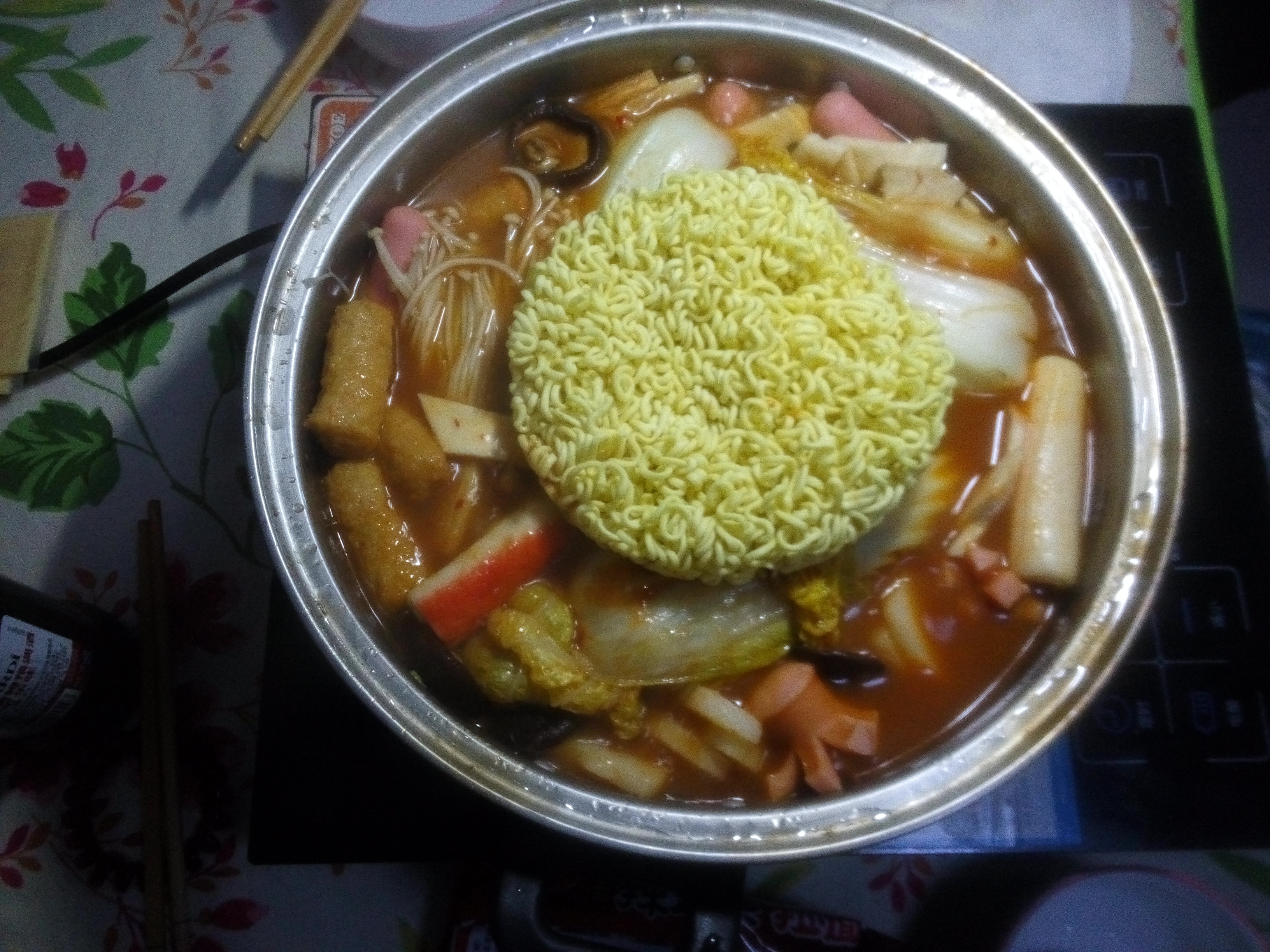 韩式芝士部队锅