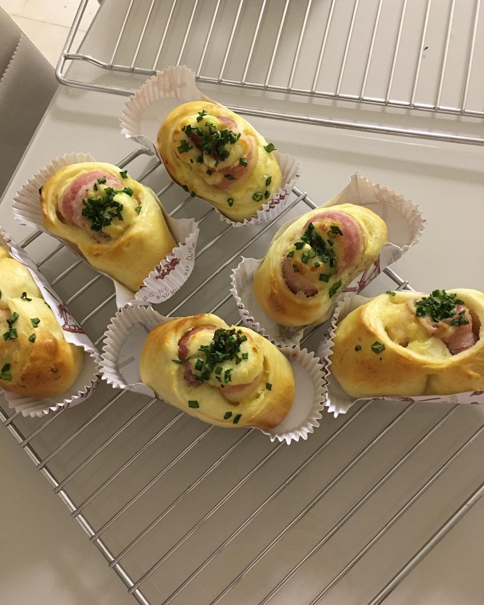 培根乳酪小面包