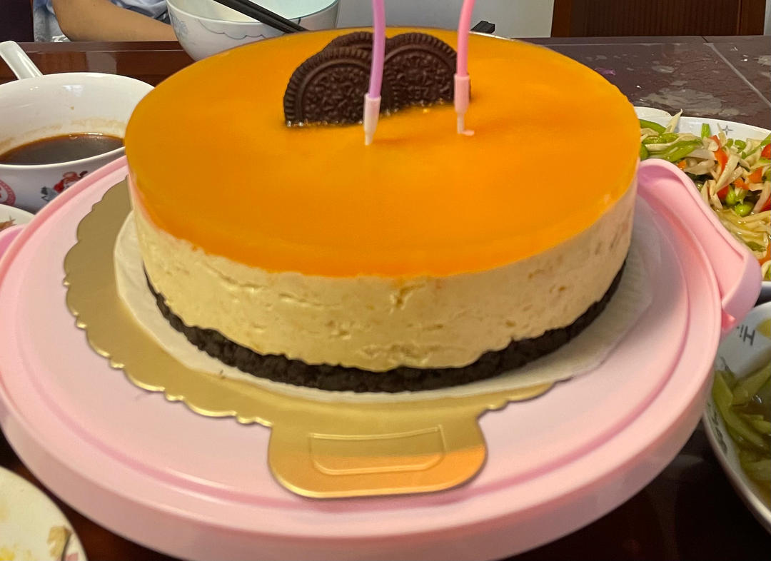 芒果慕斯蛋糕8寸
