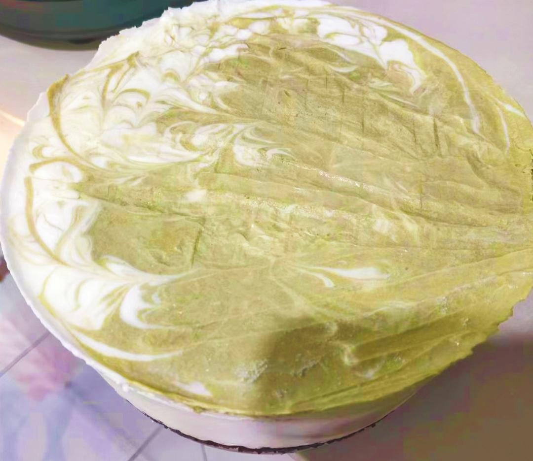 抹茶酸奶慕斯（大理石纹）6寸