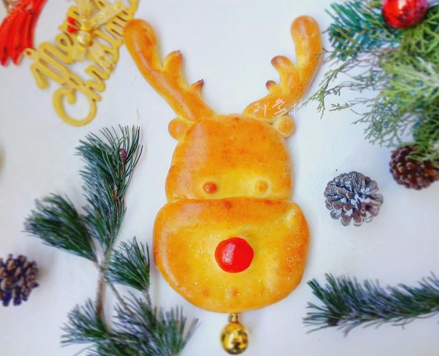 圣诞麋鹿面包的做法