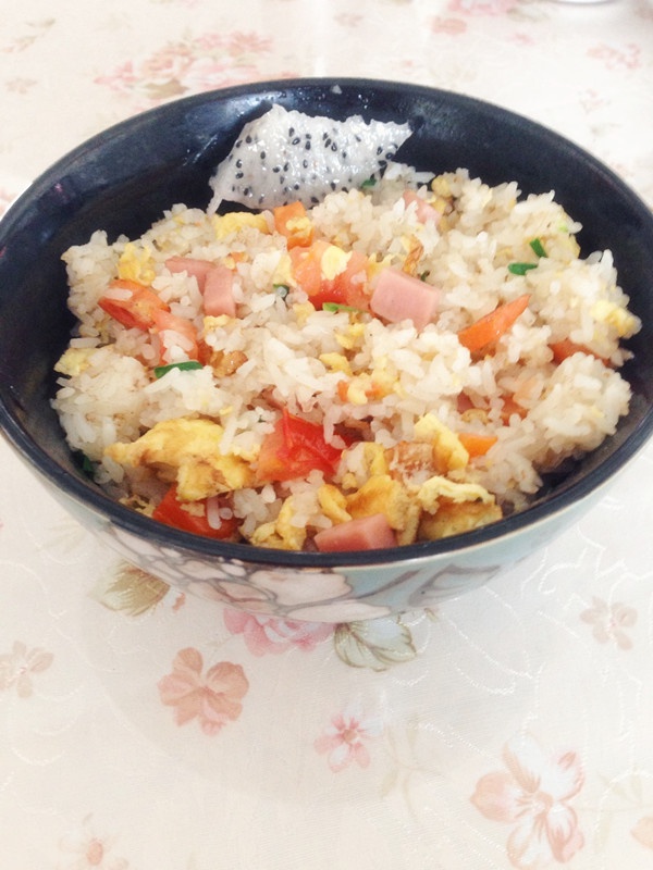 胡萝卜蛋炒饭