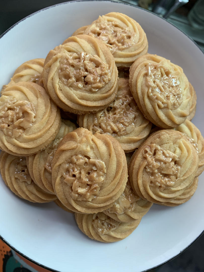 零失败｜🔥焦糖牛扎糖和黄油曲奇的跨界合作，私房爆单的罗马盾牌曲奇！