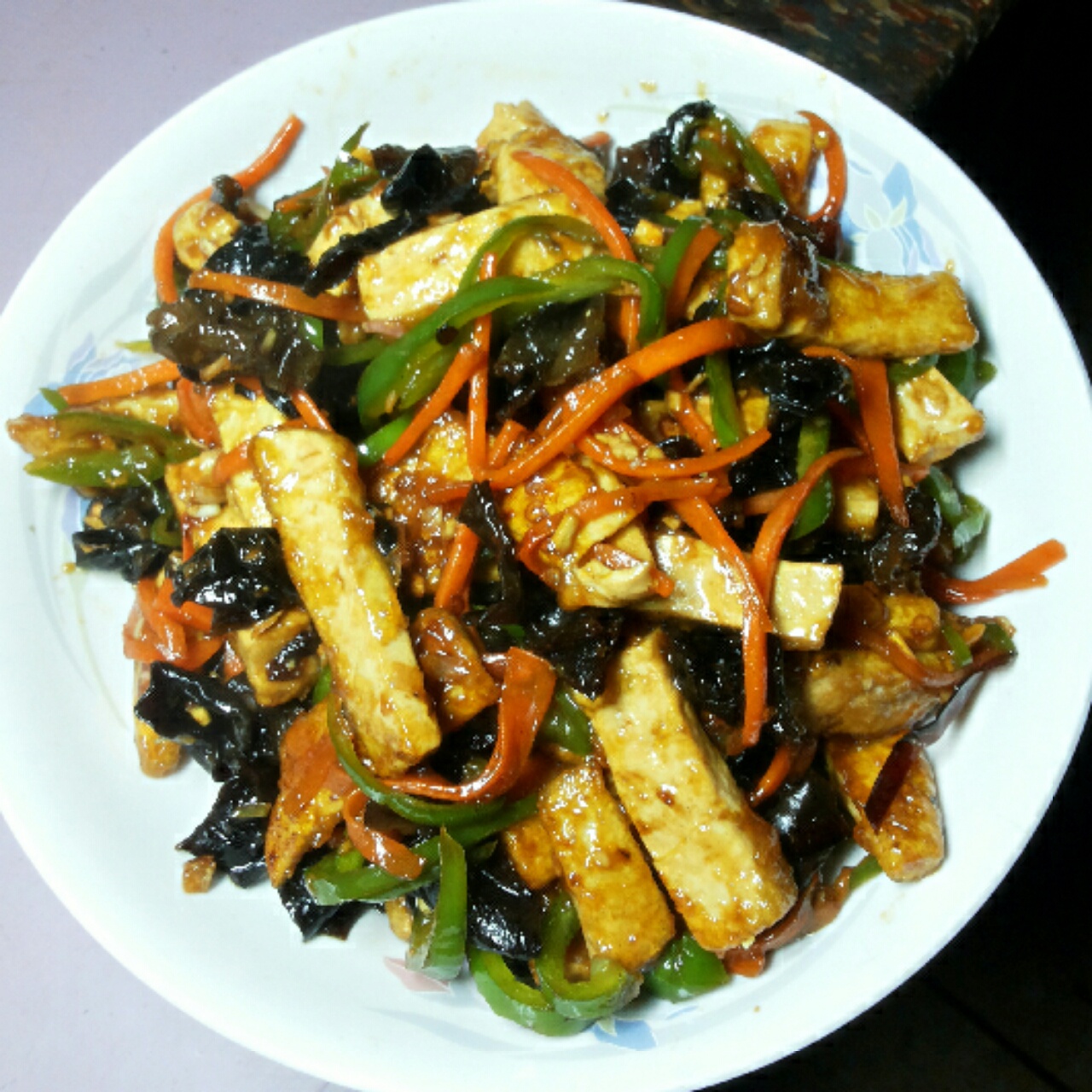 wen~jing做的鱼香豆腐丝