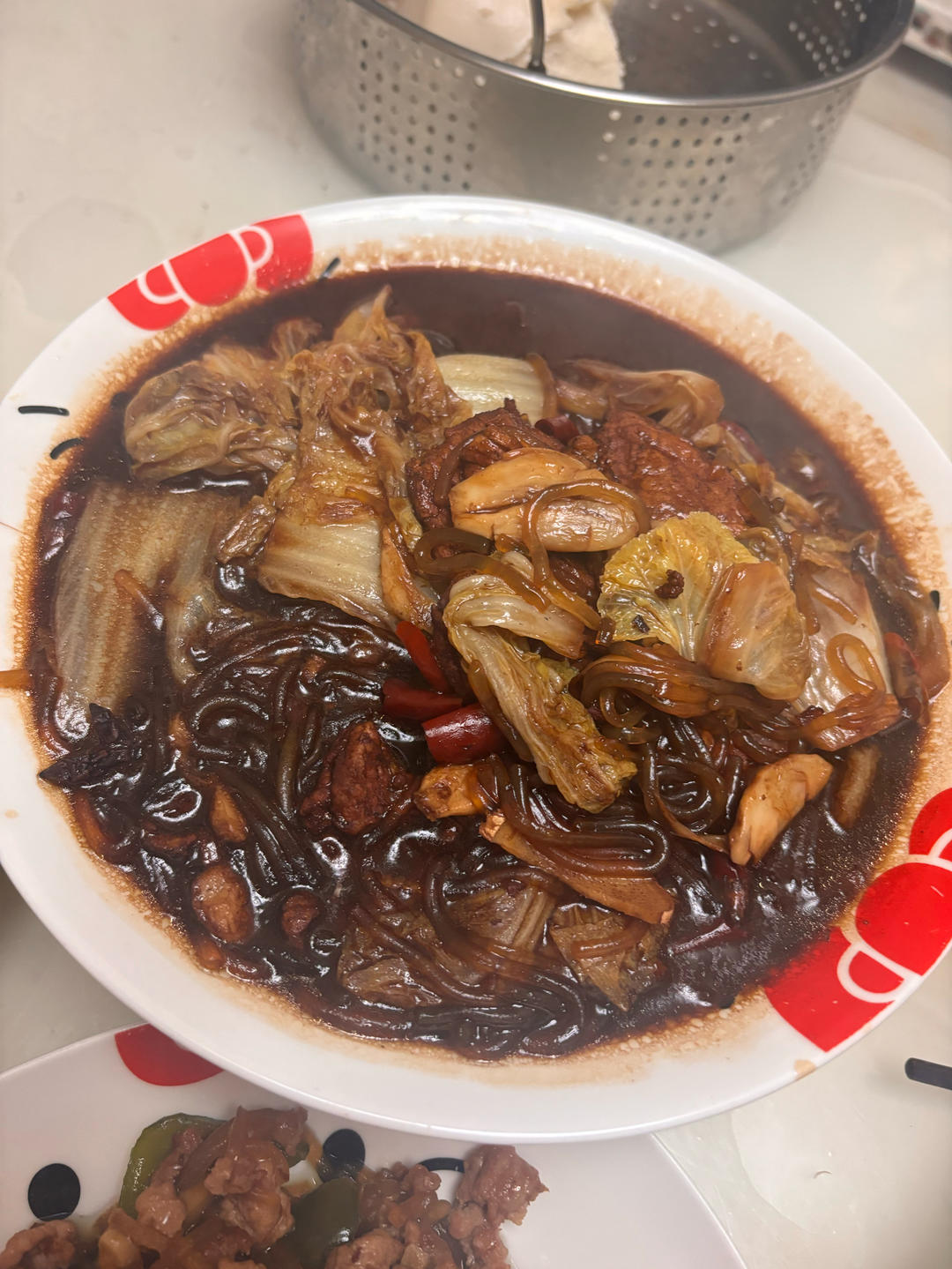 猪肉白菜炖粉条