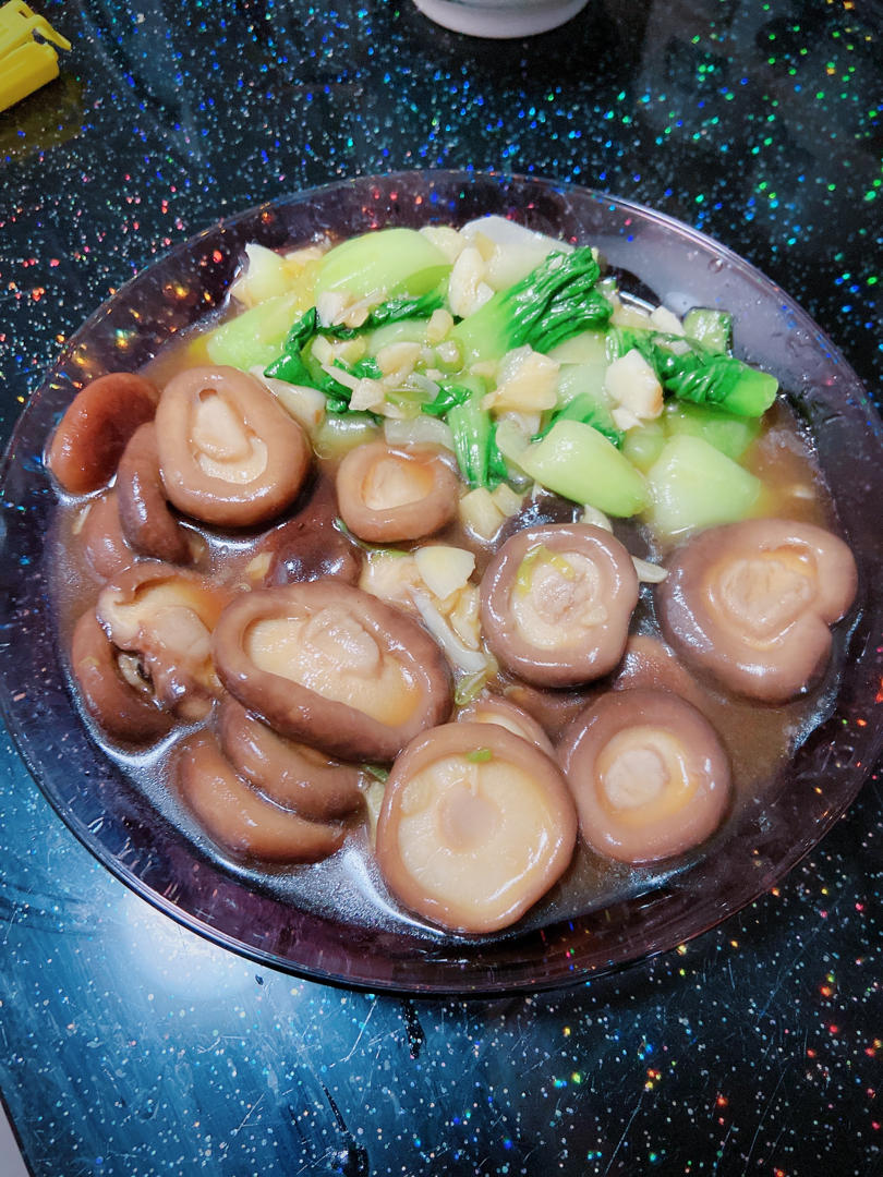 蚝油香菇小油菜