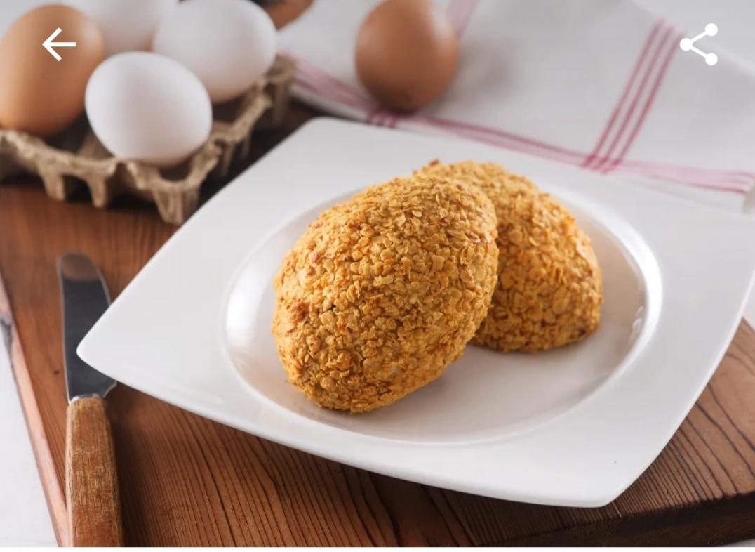 烤鸡肉苏格兰蛋，运动后补给