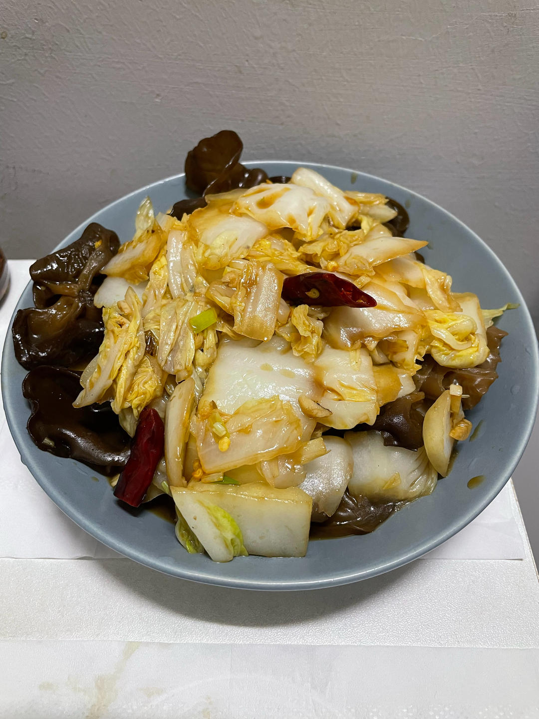 开胃下饭菜！醋溜白菜木耳