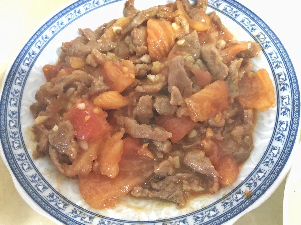 番茄炒肉