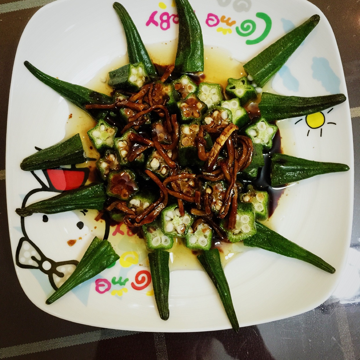 【白灼秋葵】清爽简单