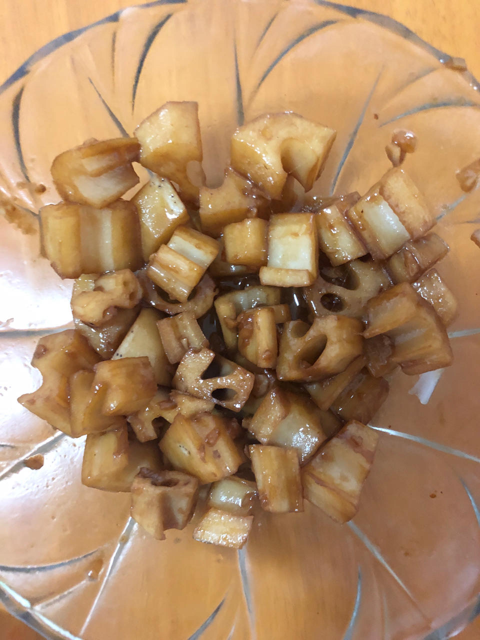 家常快手菜小炒藕丁真香