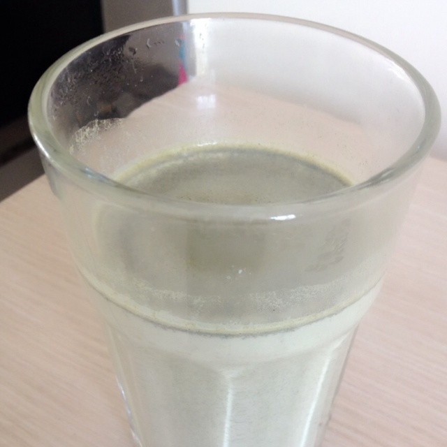 简版抹茶拿铁
