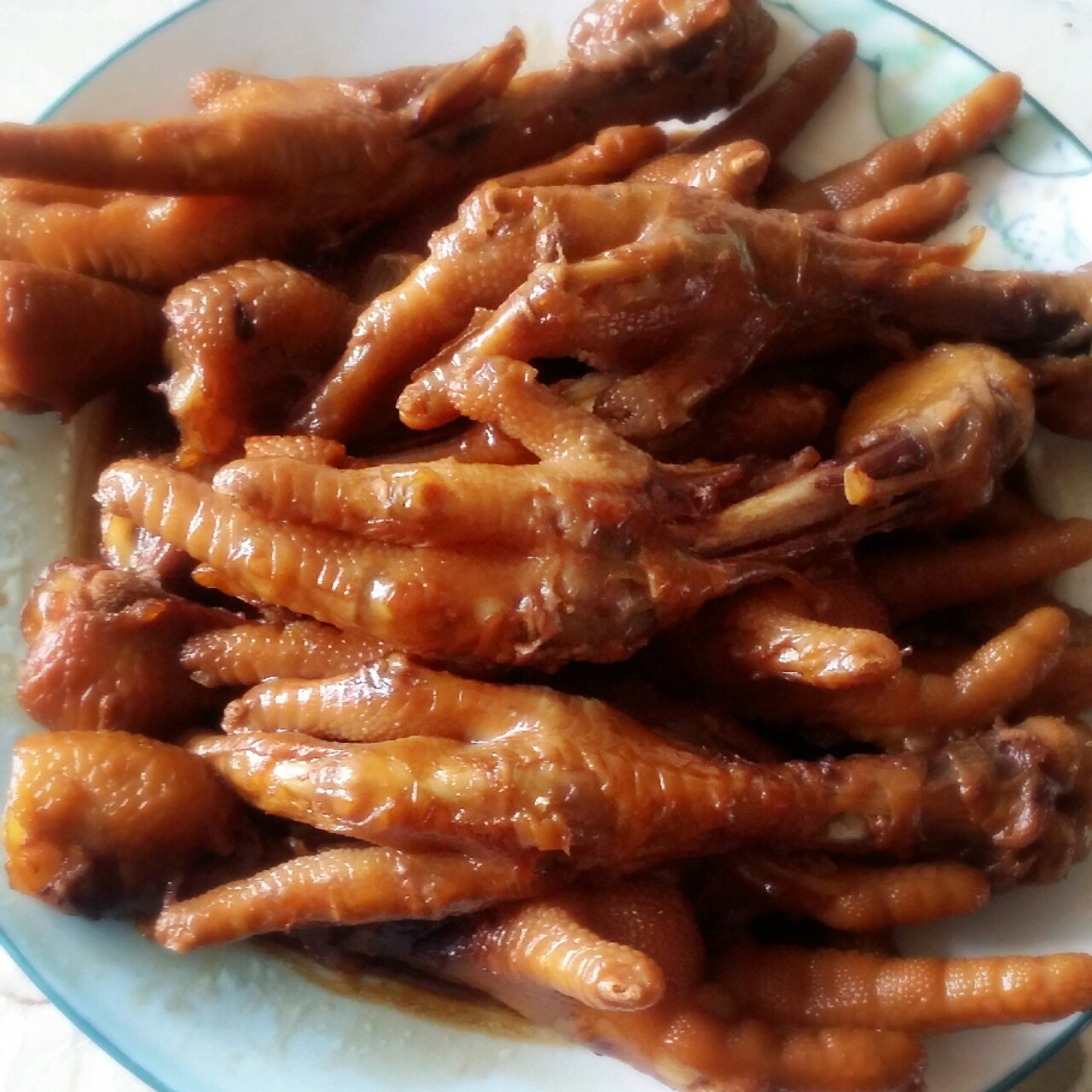 香辣卤鸡爪