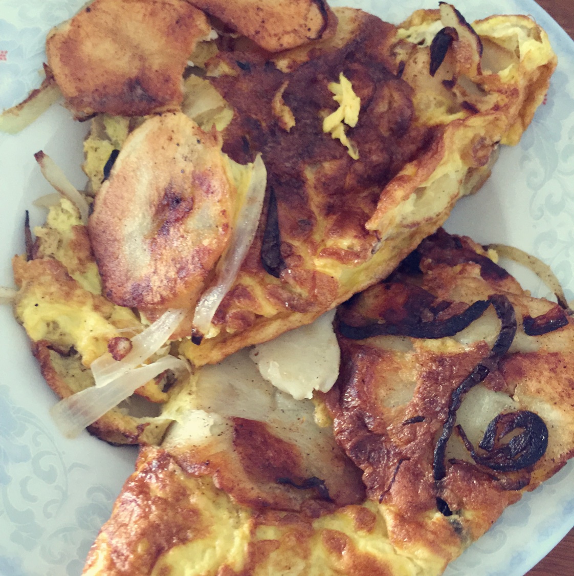 西班牙土豆煎蛋饼