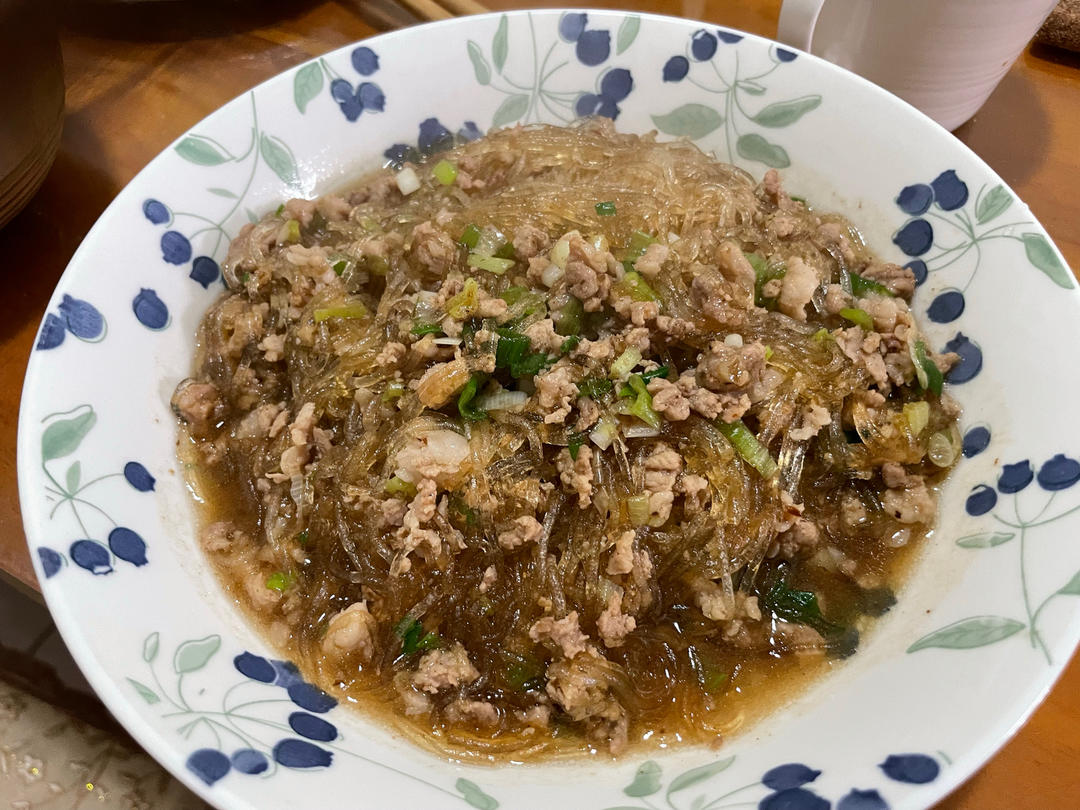 蚂蚁上树(肉末炒粉丝)超下饭‼️十分钟搞定